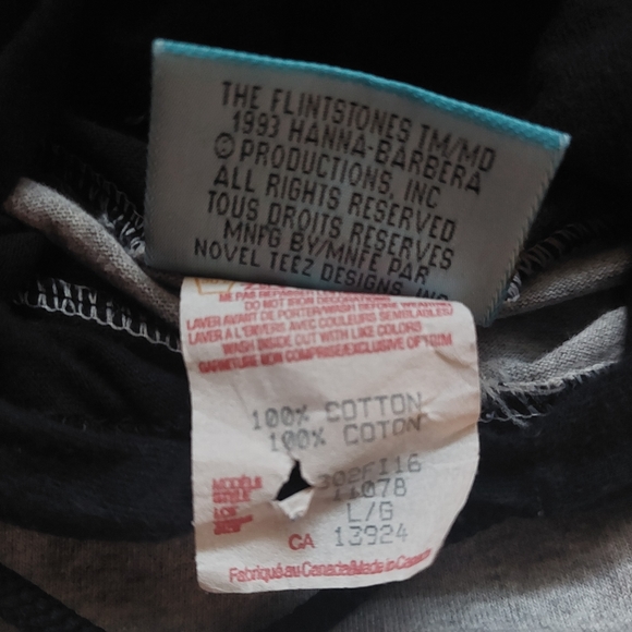 Vintage The Flintstones Light Hoodie - Picture 5 of 7